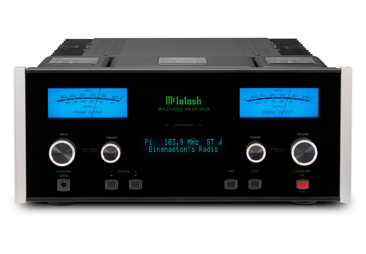 Announcing the Macintosh MA7200 Integrated Amplifier and MAC7200 Receiver