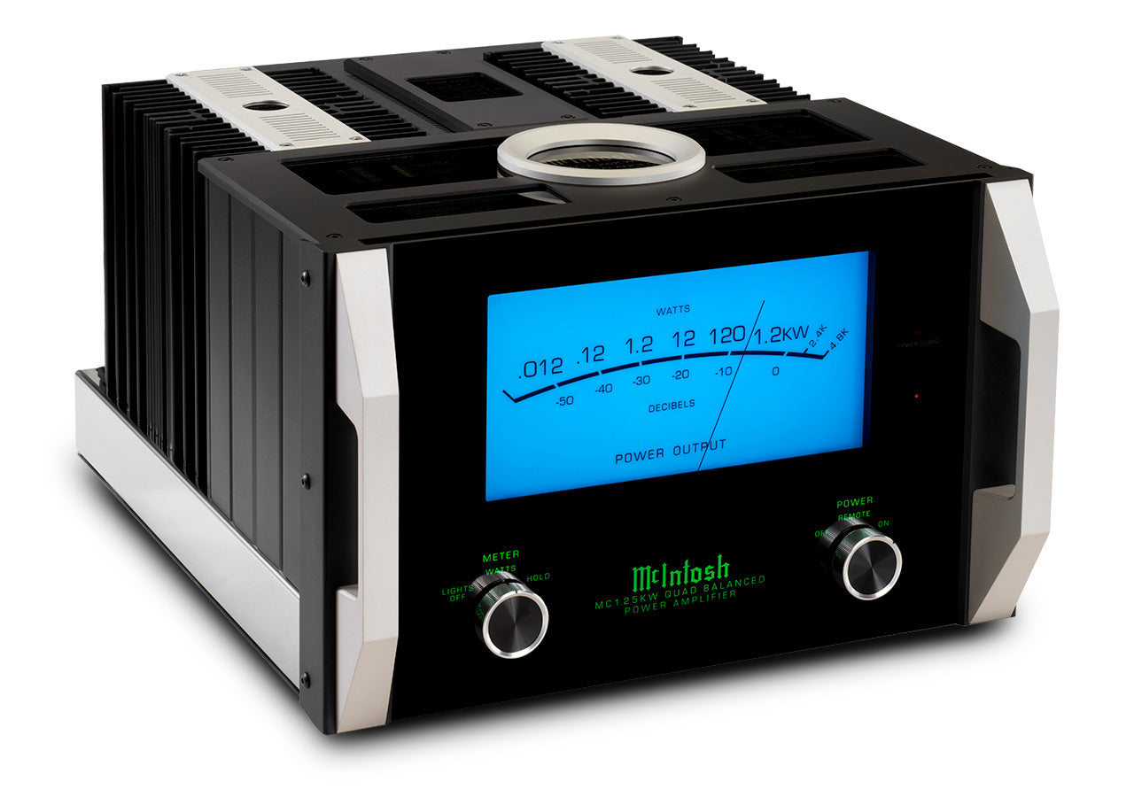 Introducing the new Mcintosh MC1.25KW Quad Balanced Monoblock Amplifier