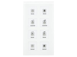 MDT KNX Wireless Technology RF+ Glass Push Buttons with integrated actuators