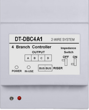 V-Tek DT-DBC4A1 Ελεγκτής διακλάδωσης συστήματος 2 καλωδίων με τέσσερις εξόδους