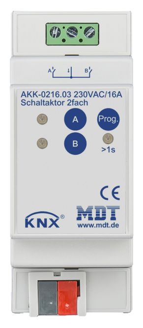 MDT Switch Actuator AKK series MDRC compact (Νέα Γενιά)