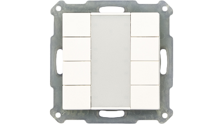 Πληκτρολόγιο MDT (Λειτουργία ή Ένδειξη). Κουμπιά, τοποθετημένα στο ίδιο επίπεδο, 55 mm
