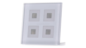 MDT KNX Wireless Technology RF+ Glass Push Buttons with integrated actuators and temperature sensors