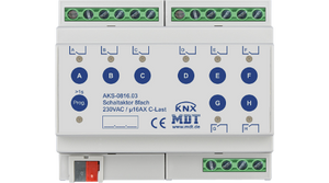 MDT Switch Actuator AKS σειράς MDRC Standard 140µF C-load